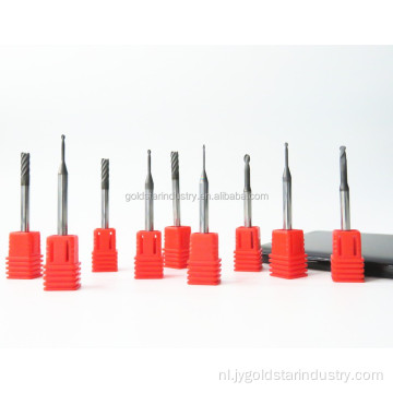 Precisie CVD Diamond Coating Carbide Flat Endmill Cutter